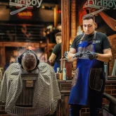 Международная мужская парикмахерская Oldboy barbershop на Шереметьевской улице фото 2