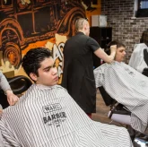 Международная мужская парикмахерская Oldboy barbershop на улице Гарибальди фото 4
